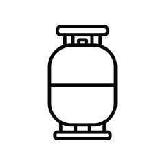 gas tank icon vector design template in white background