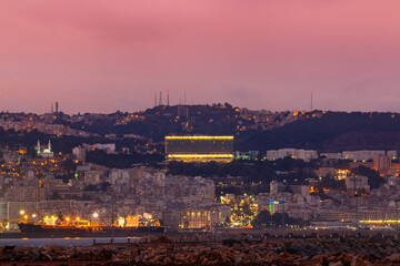 Landscape of Algiers city