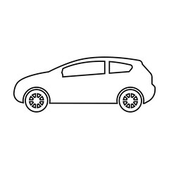 Automobile icon vector. car illustration sign collection. vehicle symbol. auto logo.