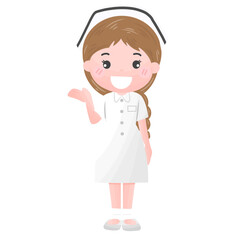 medical nurse character