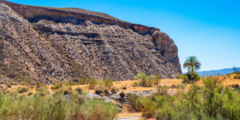 Tabernas Desert Nature Reserve, Special Protection Area, Hot Desert Climate Region, Tabernas,...
