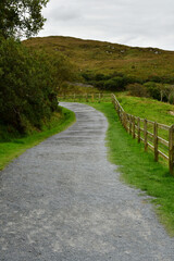 Fototapeta na wymiar Letterfrack; Ireland - september 13 2022 : Connemara National Park