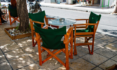 Strassen Cafe in Heraklion,  Kreta, Griechenland, Europa  