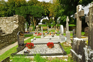 Drogheda; Ireland - september 15 2022 : Monasterboice