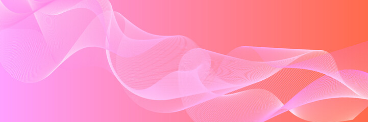 abstract pink background with lines