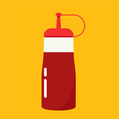 Fish Sauce on Bottle vector. Fish Sauce isolated.