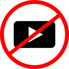 no video icon
