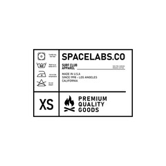 minimalist Clothing Label tag vector templates