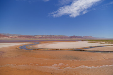 The Carachi Pampa lagoon, biosphere reserve, Argentina