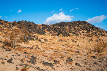 Inside the Hole of Amboy Crater