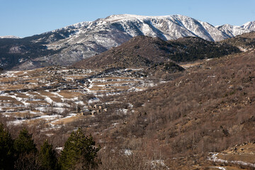 landscape in winter