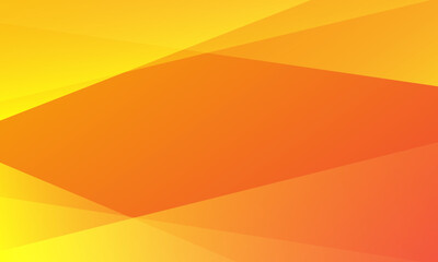 Abstract orange background with lines. Dynamic shapes composition. Vector illustration
