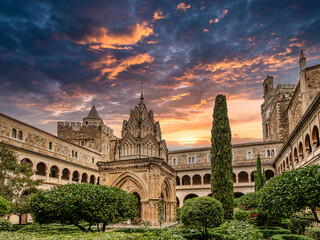 Royal Monastery of Santa Maria de Guadalupe. Caceres, Spain.