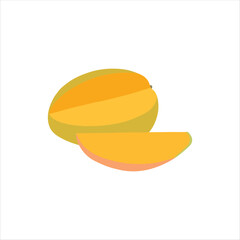 Obraz na płótnie Canvas A beautiful mango vector art work.