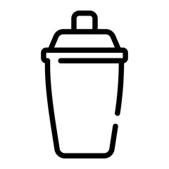 shaker line icon