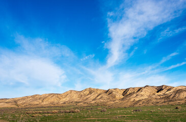 The Jagged Mountains of Carrizo Plain National Monument
