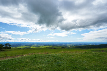 北海道　ナイタイ高原牧場からの十勝平野

