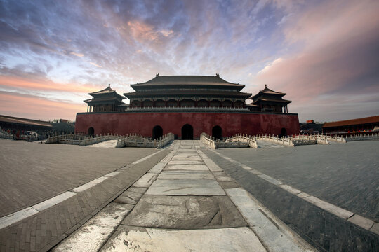 Beijing Forbidden City scenery