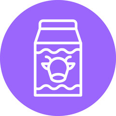Vector Design Milk Icon Style