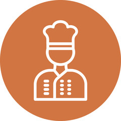 Vector Design Chef Icon Style