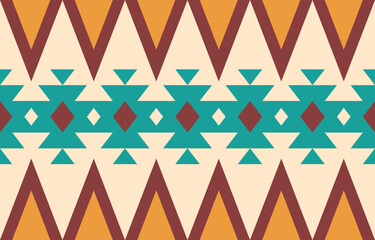 Oriental ethnic pattern. Abstract ethnic geometric pattern background design wallpaper, Indian border background,carpet,wallpaper,clothing,wrapping,batic,fabric, traditional print vector illustration