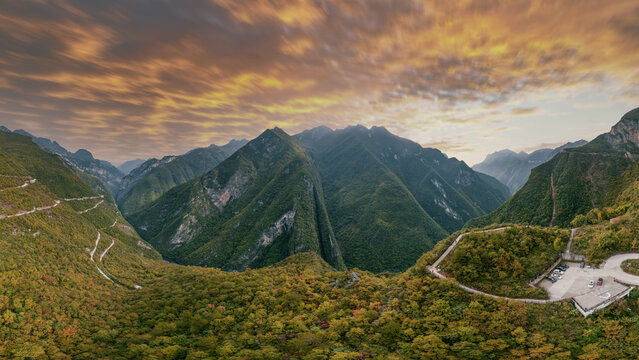 Chongqing WuXi LAN ying grand canyon scenery