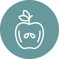 Vector Design Apple Icon Style