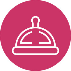 Vector Design Platter Icon Style