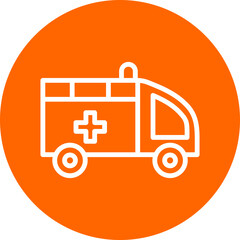 Vector Design Ambulance Icon Style