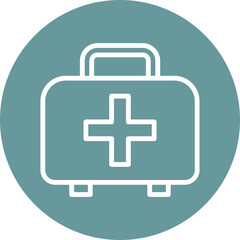 Vector Design First Aid Kit Icon Style