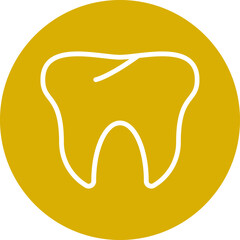 Vector Design Tooth Icon Style