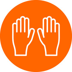Vector Design Gloves Icon Style