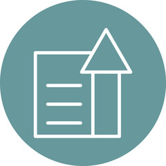 Vector Design Upload Icon Style