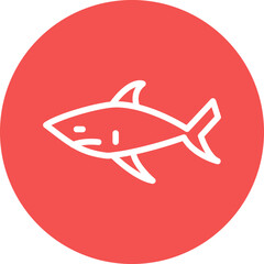 Vector Design Shark Icon Style