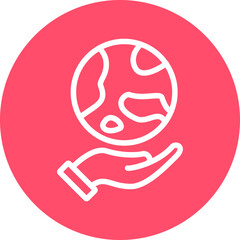 Vector Design Earth Day Icon Style