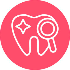 Vector Design Dental Checkup Icon Style