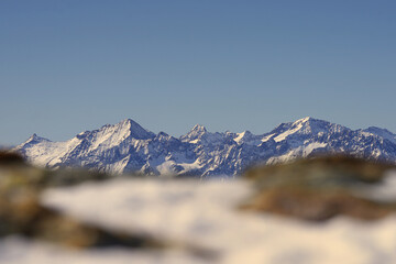 Winterimpressionen vom Mölltaler Gletscher am 5. März 2023, Kärnten, Österreich
