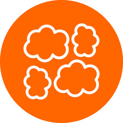 Vector Design Smog Icon Style