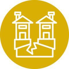 Vector Design Land Sink Icon Style