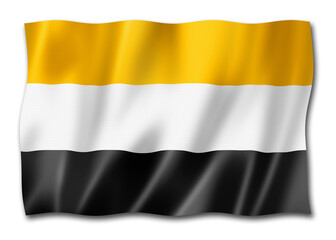 Garifuna people ethnic flag, South America