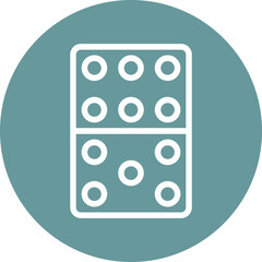 Vector Design Domino Icon Style