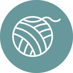 Vector Design Wool Ball Icon Style