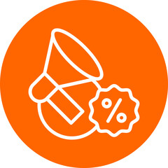 Vector Design Promotion Icon Style