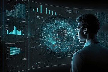 Big Data Technology and Data Science Analysis Concept