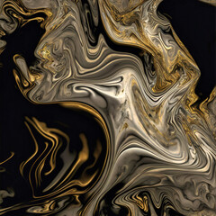 Marble, ink, paint, abstraction. Close-up image. Colorful abstract painting background. Oil paint with a high textured texture. Art to print. Printable artwork Generative AI