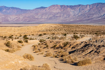 Arid Mountain Range, Anza-Borrego Desert State Park