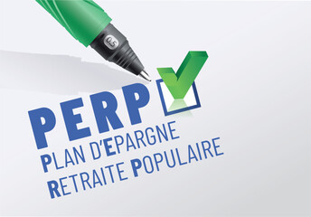 PERP - plan d'épargne retraite populaire