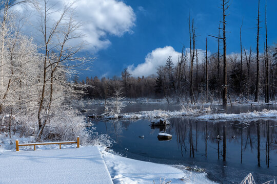 Jilin changbai mountain scenery ma