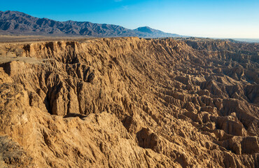 Rugged Desert Landscape of Anza-Borrego Desert State Park
