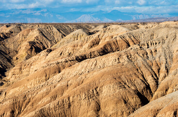 Rugged Desert Landscape of Anza-Borrego Desert State Park